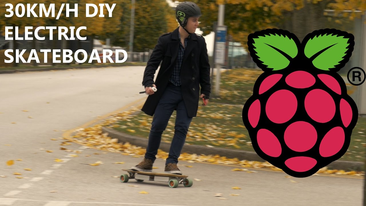 This Raspberry Pi Electric Skateboard Is So Cool